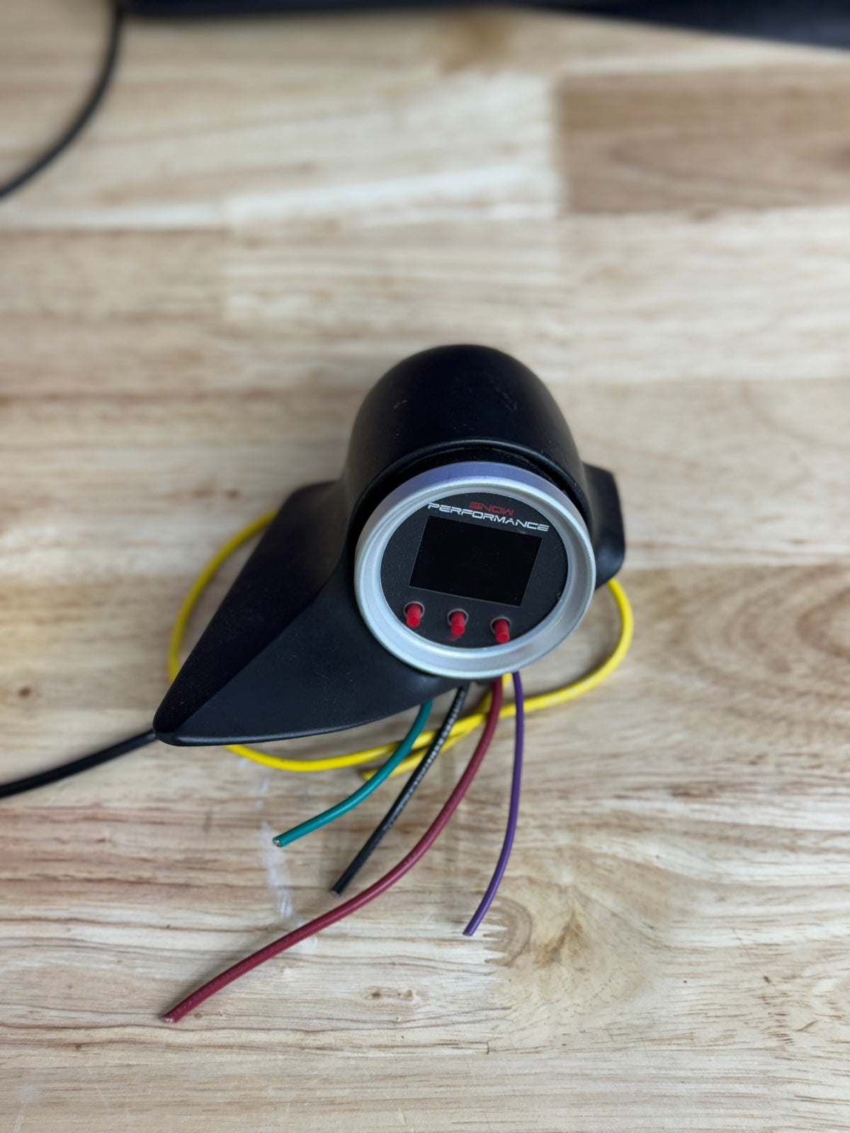SnowPerformance boost controller for meth injection (boost gauge) + 3D printed mounting pod for dash F8X M3/M4