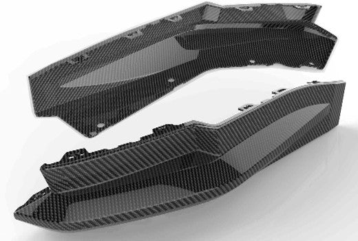 G80 M3 2021+ Sedan Rear Valance Replacement OEM style Dry Carbon